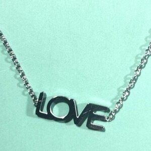 Silver Tone Bracelet Love Maya Brenner Adjustable Chain womens jewelry valentine